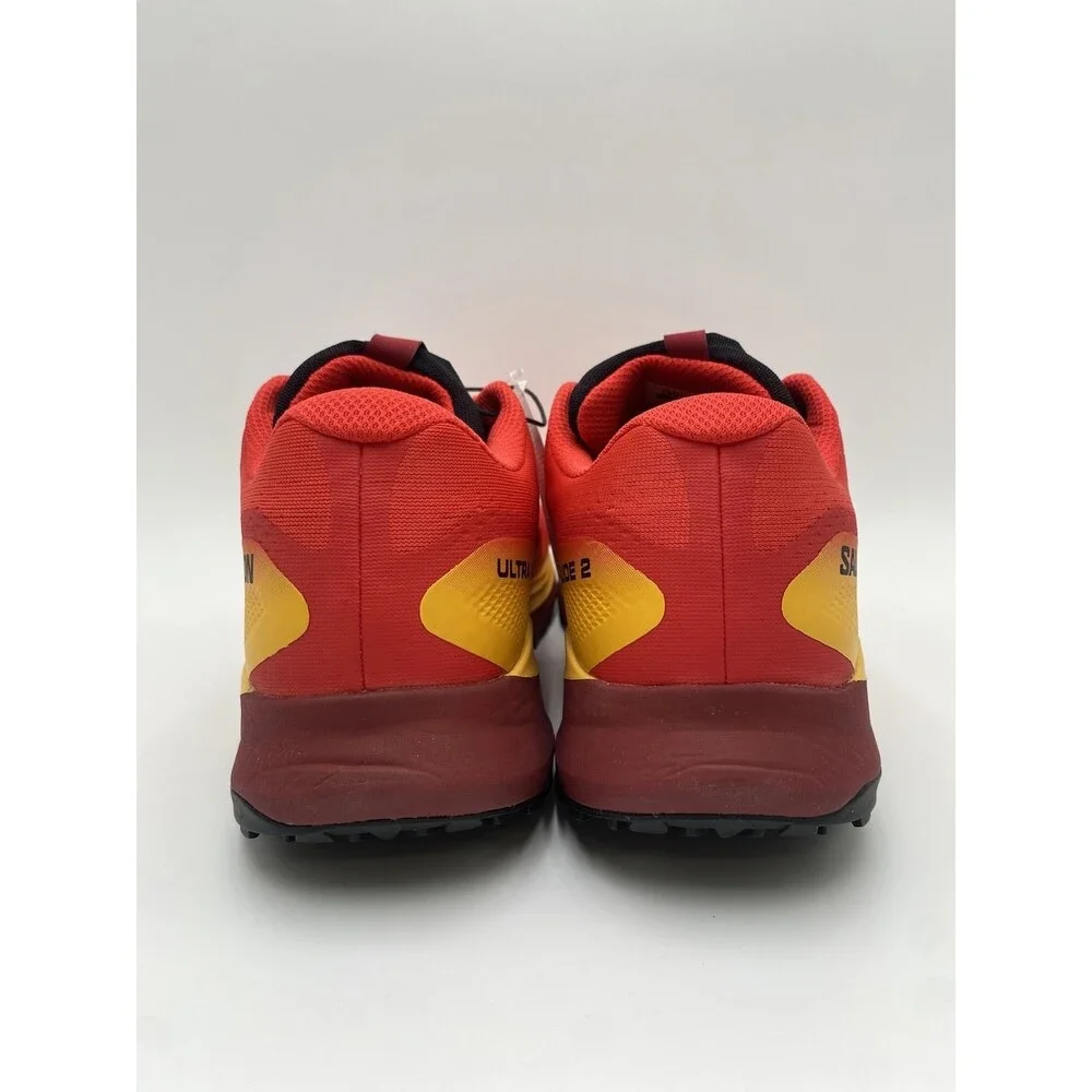 Salomon ULTRA GLIDE 2 Men's NEW Trail Shoe High Risk Red/Zinna US Size 14